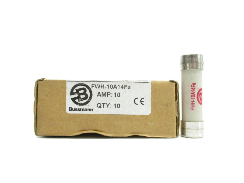 BUSSMANN FWH-10A14FA 500VAC 10A (PKG OF 10) NSMP