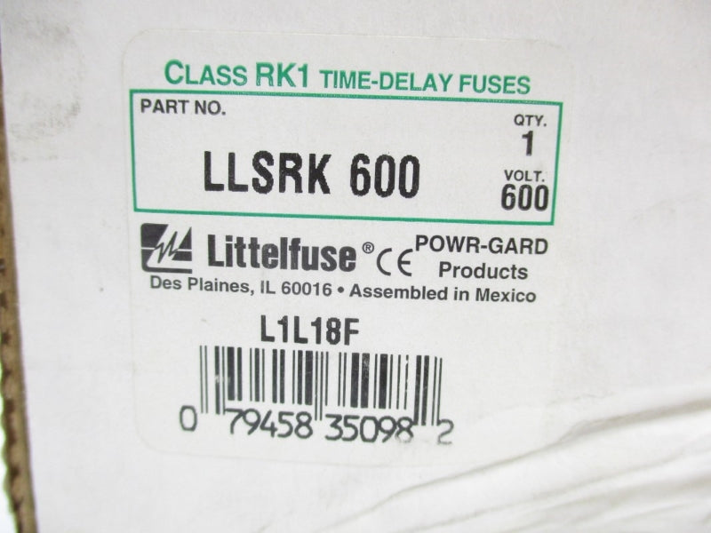LITTELFUSE LLSRK600 600VAC 600A NSMP