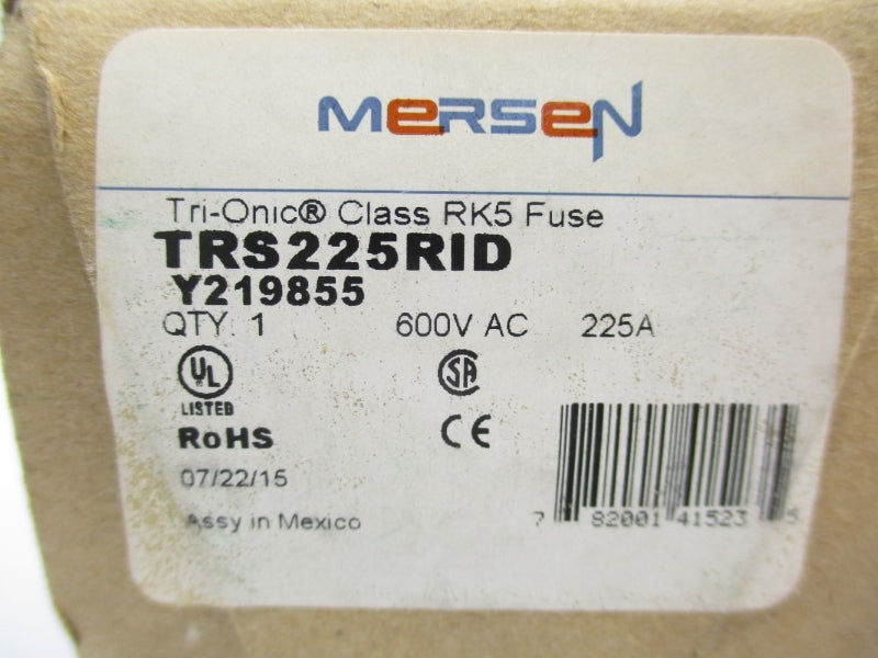 MERSEN TRS225RID 600VAC/DC 225A NSMP
