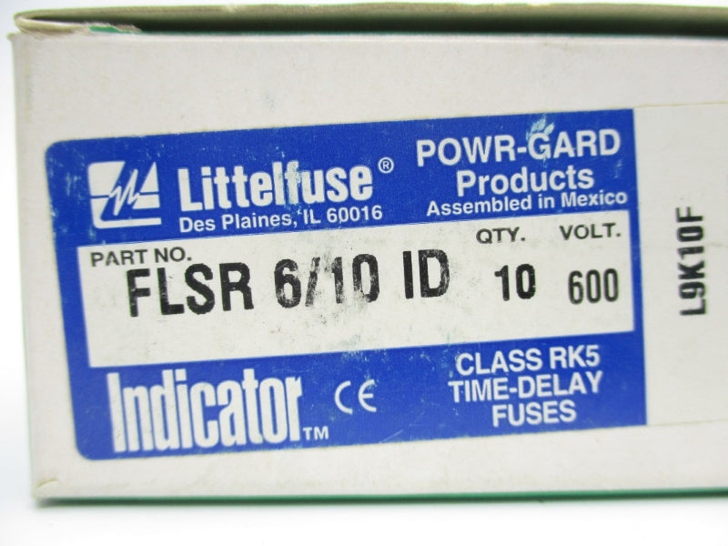 LITTELFUSE FLSR6/10ID 600VAC 6/10A (PKG OF 10) NSMP