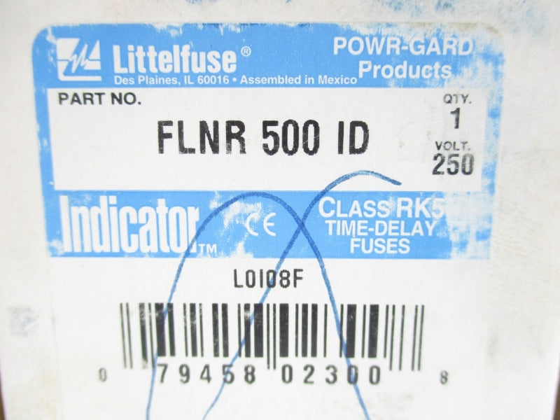 LITTELFUSE FLNR500ID 250VAC 500A NSMP