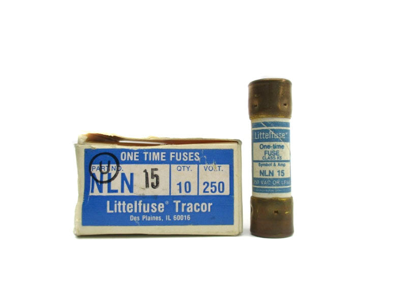 LITTELFUSE NLN15 250VAC 15A (PKG OF 10) NSMP