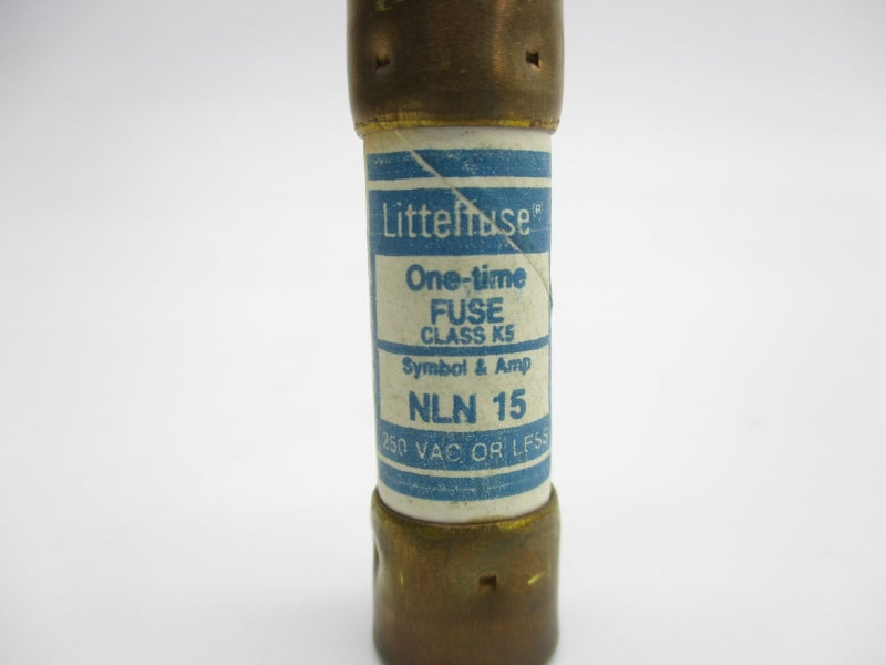 LITTELFUSE NLN15 250VAC 15A (PKG OF 10) NSMP