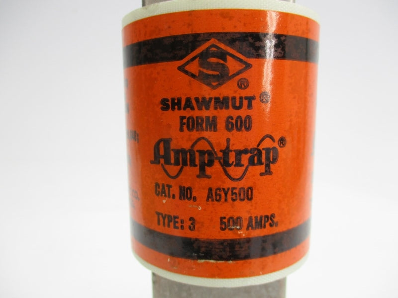 SHAWMUT A6Y500 600VAC/DC 500A NSMP
