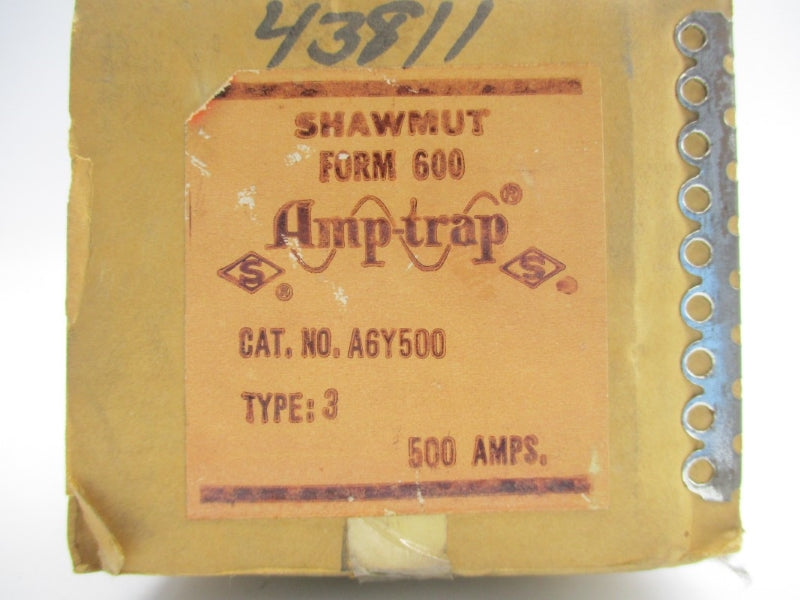 SHAWMUT A6Y500 600V 500A NSFS