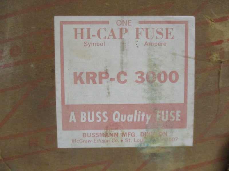 BUSSMANN KRP-C-3000 3000A NSFS
