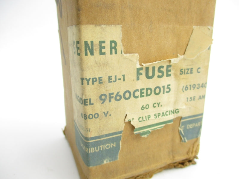 GENERAL ELECTRIC 9F60CED015 4800V 15EA NSFS