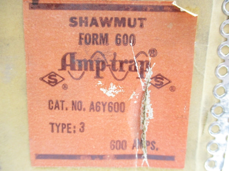 SHAWMUT A6Y600 600VAC/DC 600A NSMP