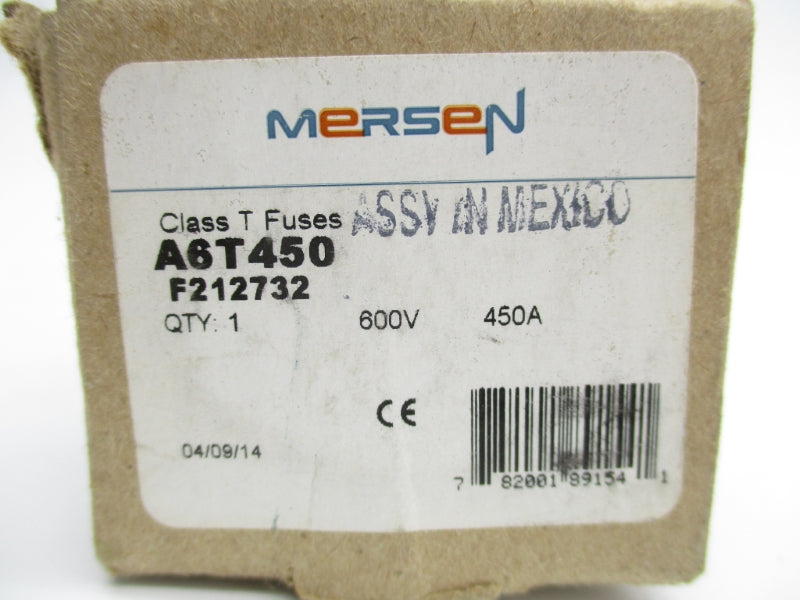 MERSEN A6T450 600VAC 450A NSMP