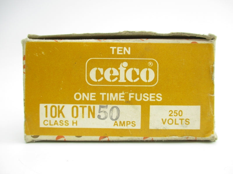 CEFCO OTN50 250V 50A (PKG OF 10) NSMP