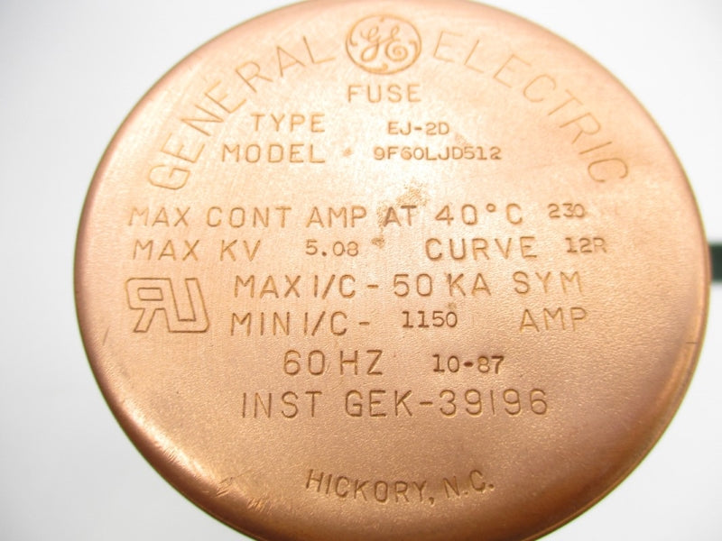 GENERAL ELECTRIC 9F60LJD512 5.08KV 12R NSNP