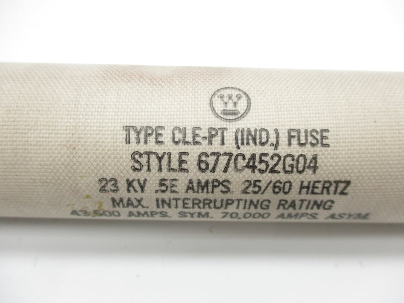 WESTINGHOUSE CLE-PT 677C452G04 23KV .5EA NSNP