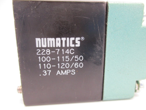 NUMATICS 228-714C 100-115/110/120V .37A NSNP