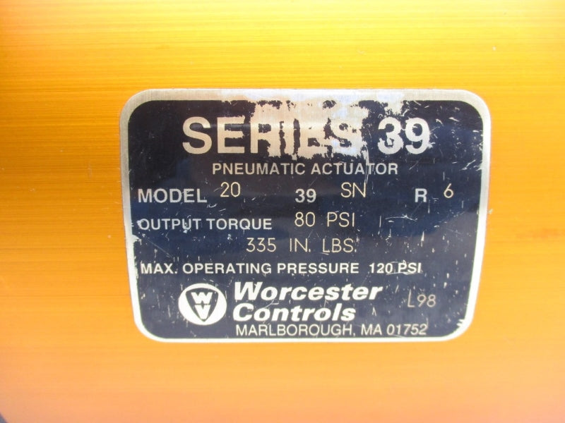 WORCESTER CONTROLS 2039SNR6 120PSI NSNP