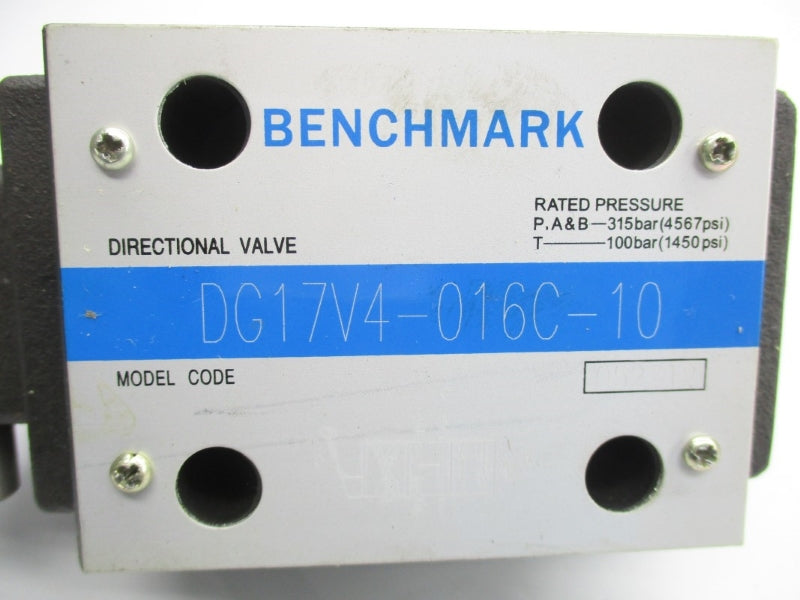 BENCHMARK DG17V4016C10 4567PSI NSNP