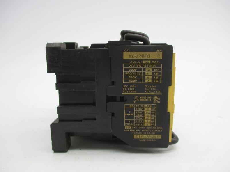 ALLEN BRADLEY 104-A24ND3 SER. C 110/120V NSNP