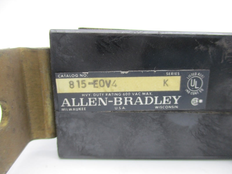 ALLEN BRADLEY 815-EOV4 SER. K 600VAC NSNP