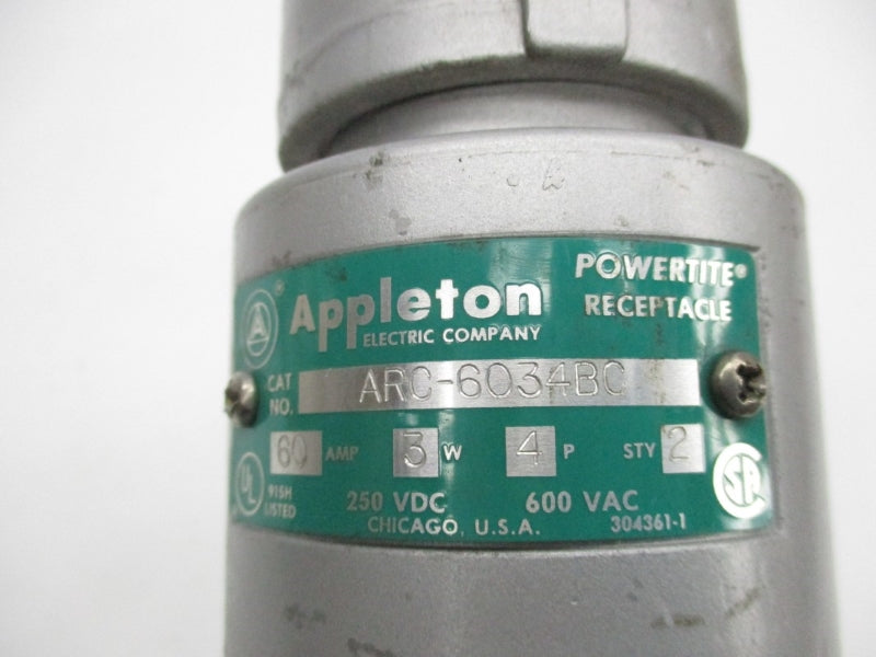 APPLETON ARC-6034BC 600VAC 60A NSNP