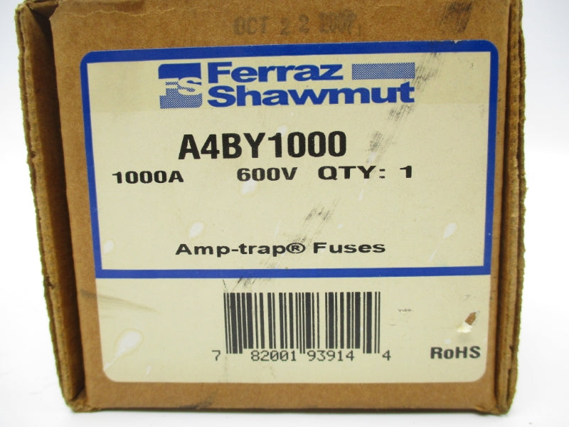 FERRAZ SHAWMUT A4BY1000 600VAC 1000A NSMP