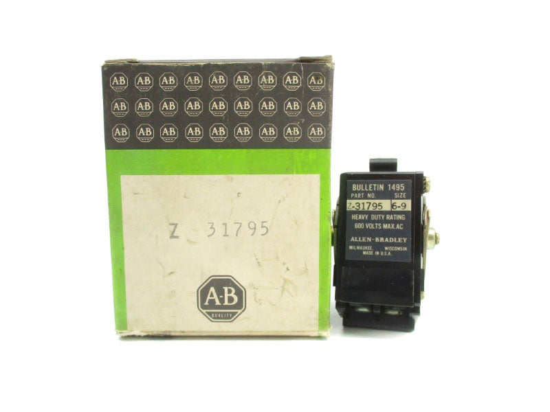 ALLEN BRADLEY Z-31795 600VAC (BK/GR) NSMP