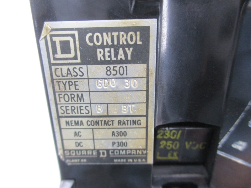 SQUARE D 8501GD030 SER. B 230/250VAC UNMP