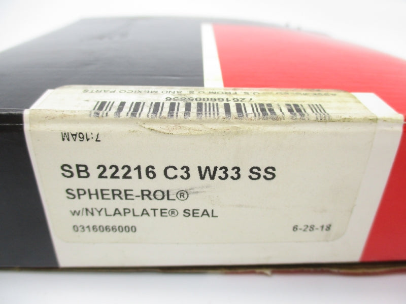 MCGILL SB22216C3W33SS NSMP