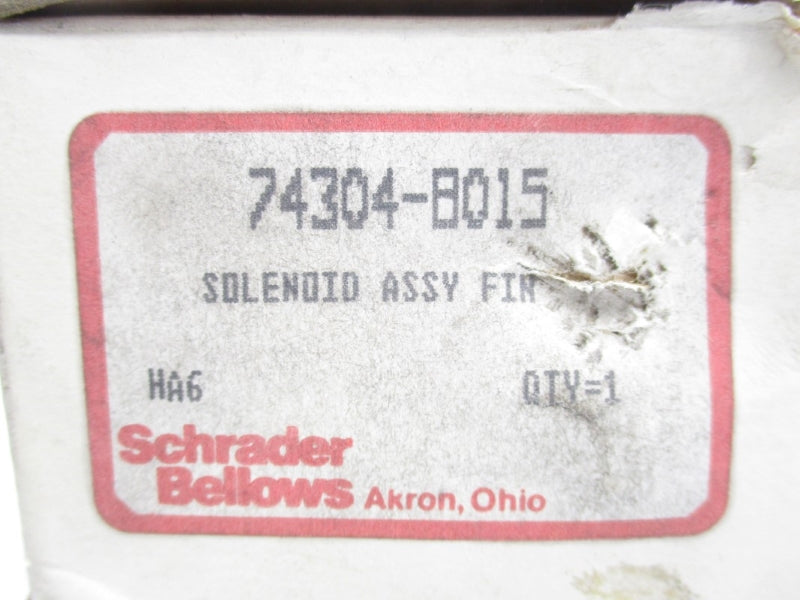 SCHRADER BELLOWS 74304-8015 110/120V NSMP