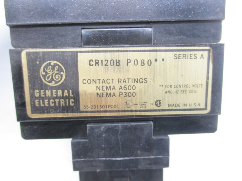 GENERAL ELECTRIC CR120BP08022 SER. A 110/120V 10A NSMP