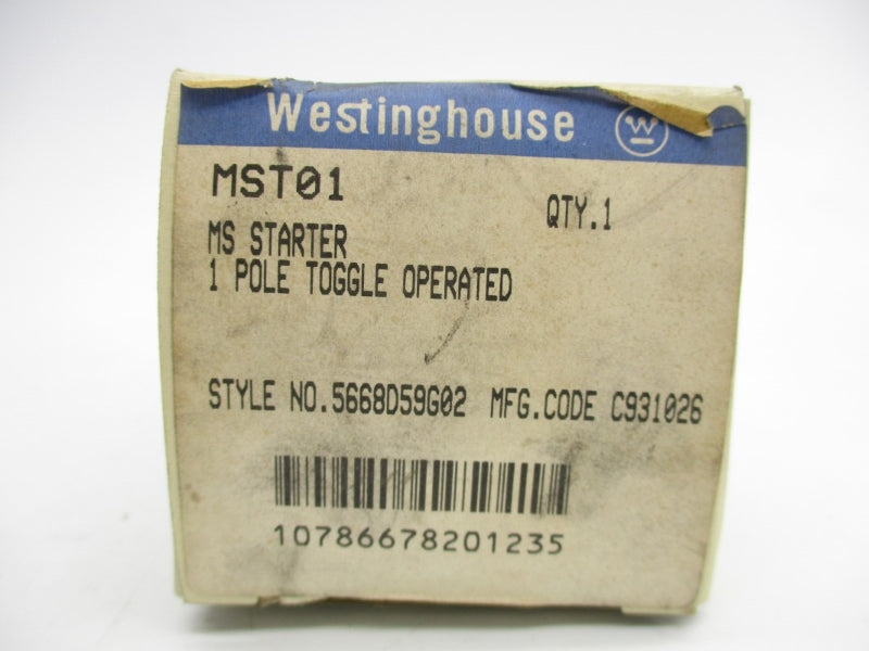 WESTINGHOUSE MST01 115-230VAC NSMP
