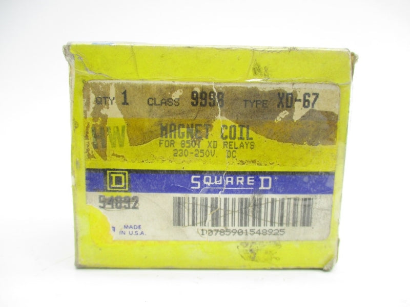 SQUARE D 9998XD67 230/250VDC NSMP