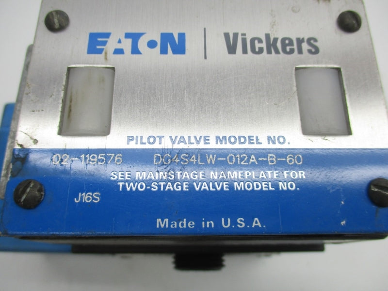 VICKERS DG4S4LW012AB60 02-119576 110-120V NSNP