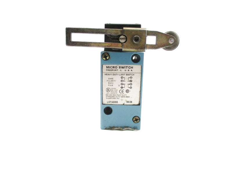 MICRO SWITCH LSYAB6B 600VAC 10A UNMP
