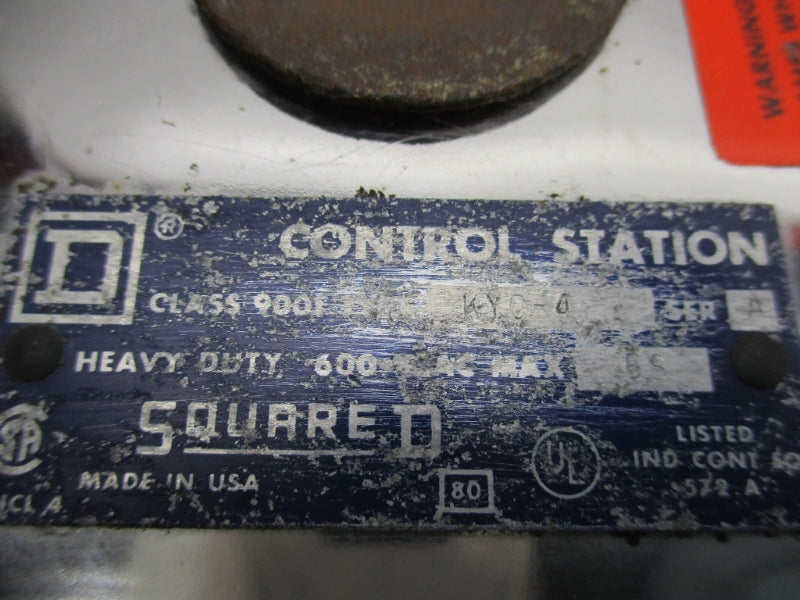 SQUARE D 9001KYC4 SER. A 600VAC UNMP
