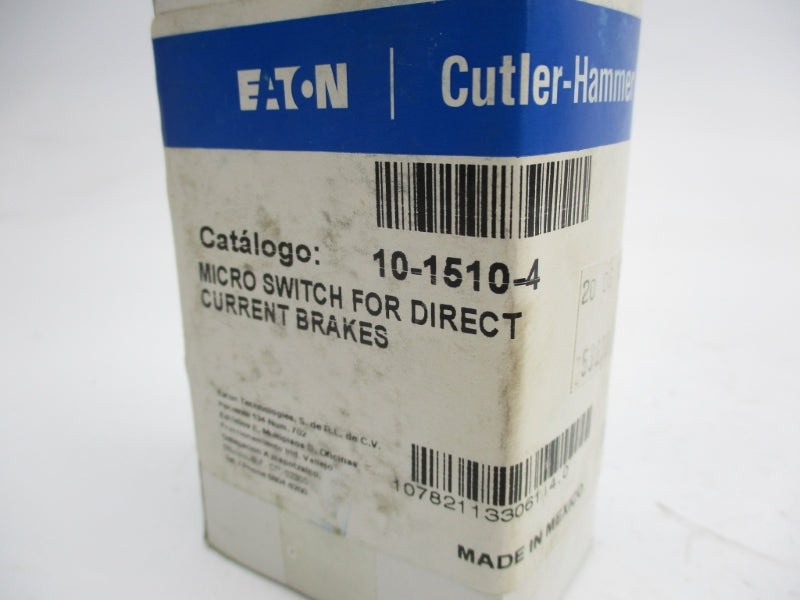 CUTLER HAMMER 10-1510-4 NSMP