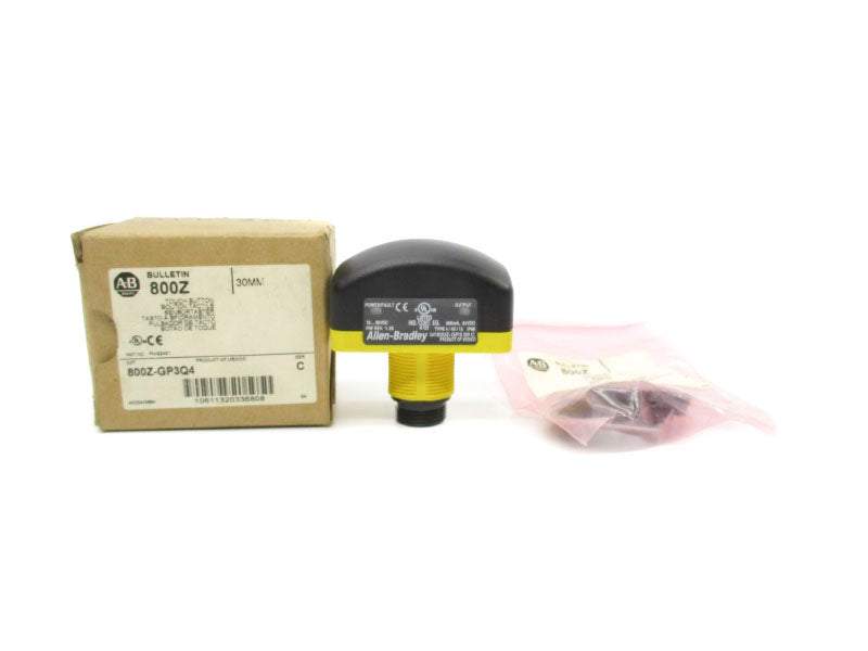 ALLEN BRADLEY 800Z-GP3Q4 SER. C F/W 1.23 10-30VDC (BR/WH) NSMP