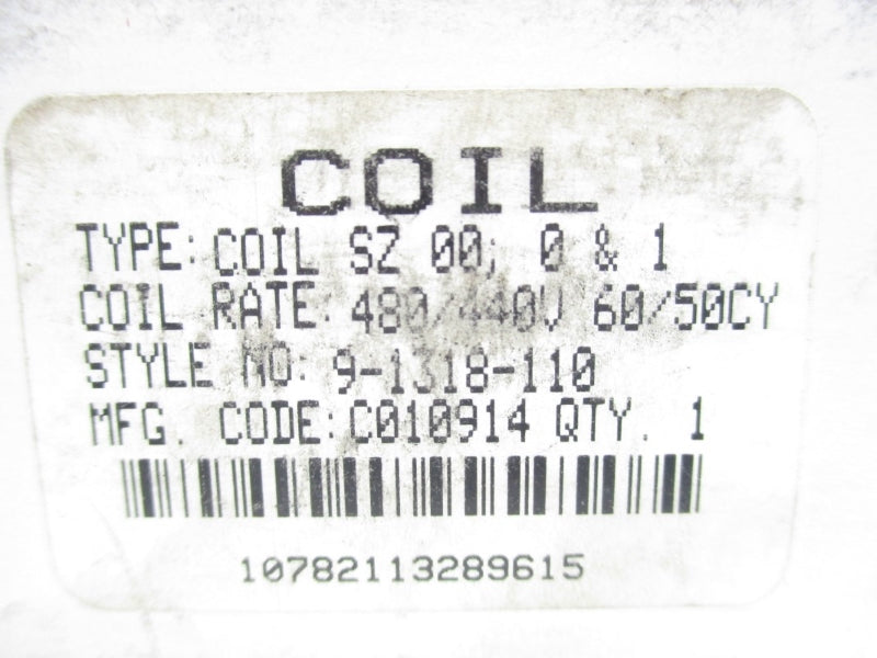 CUTLER HAMMER 9-1318-110 480/440V NSMP