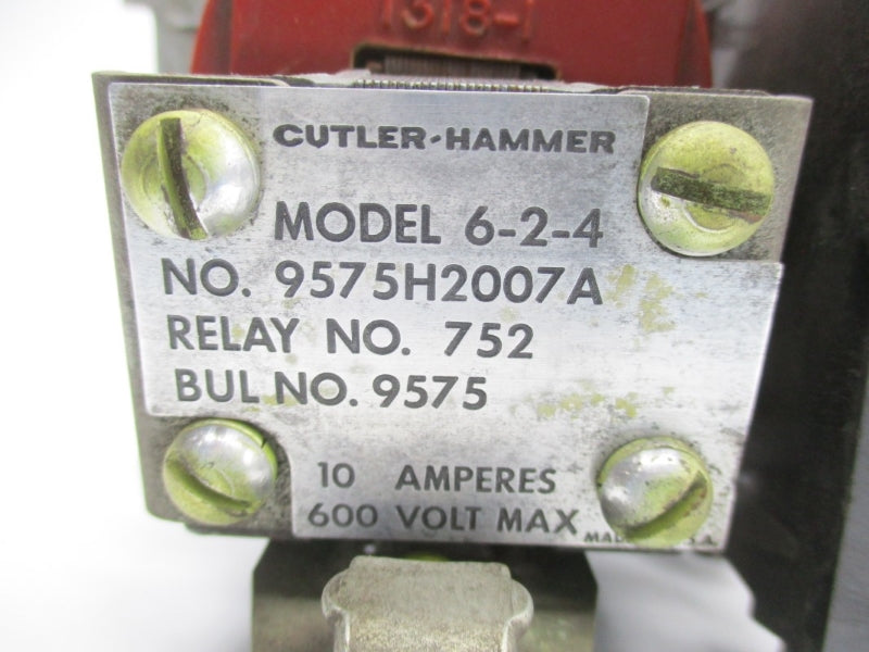 CUTLER HAMMER 9575H2007A 110V 10A (AS PICTURED) UNMP