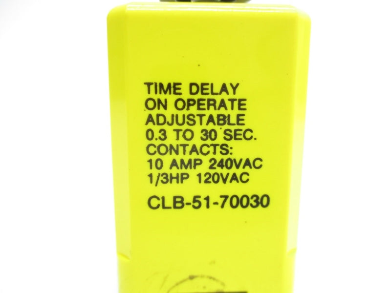POTTER&BRUMFIELD CLB-51-70030 120VAC 10A 0.3-30S NSNP