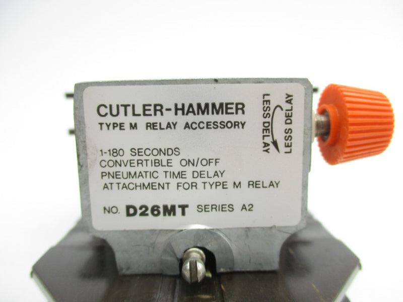 CUTLER HAMMER D26MT D26MPR SER. A2 120VDC 1.1A 1-180S NSNP
