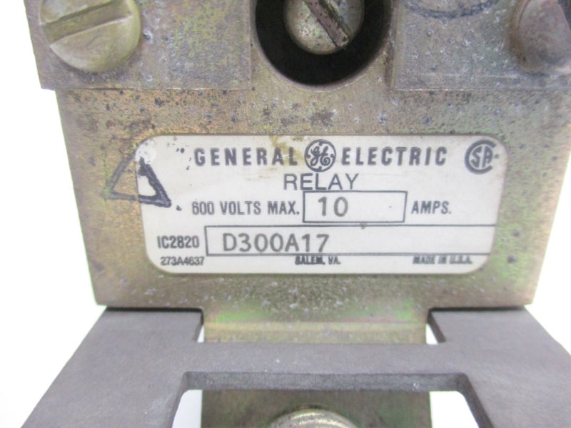GENERAL ELECTRIC IC2820D300A17 600V 10A UNMP