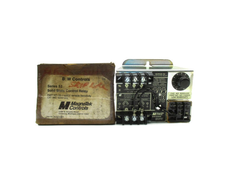 MAGNETEK CONTROLS 5200-LV2 52-110202 240VAC 10A NSMP