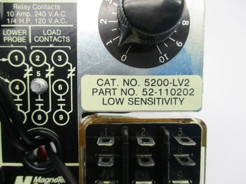 MAGNETEK CONTROLS 5200-LV2 52-110202 240VAC 10A NSMP