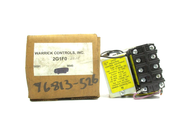 WARRICK CONTROLS 2G1F0-2Z1E 10VDC 16A NSMP