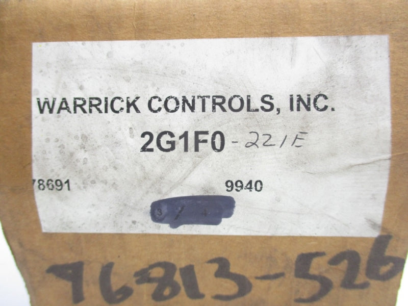 WARRICK CONTROLS 2G1F0-2Z1E 10VDC 16A NSMP