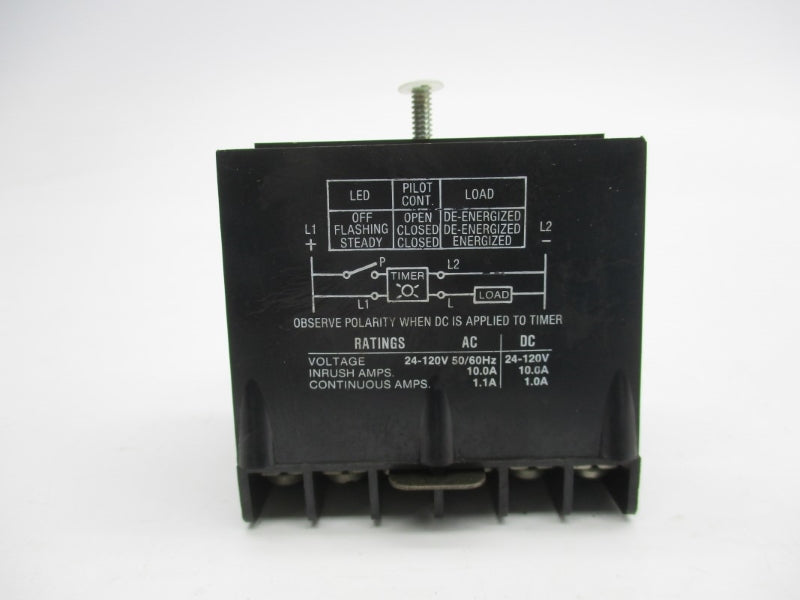 CUTLER HAMMER D87AE SER. A1 24-120VAC/DC 10A .3-30S NSNP