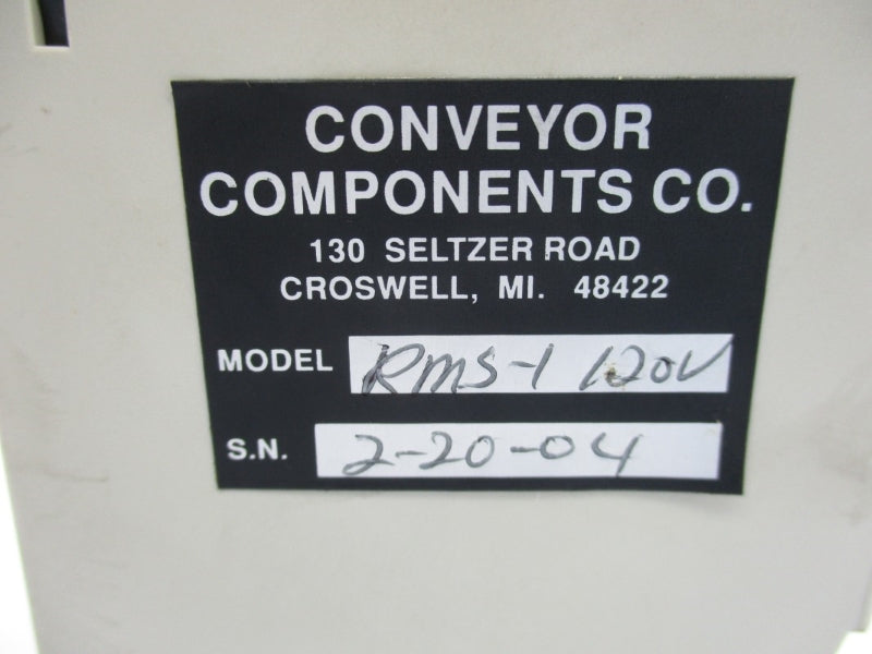 CONVEYOR COMPONENTS RMS-1 12VDC NSNP