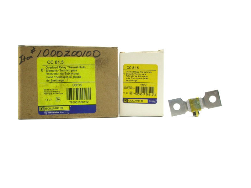 SQUARE D CC81.5 (PKG OF 6) NSMP