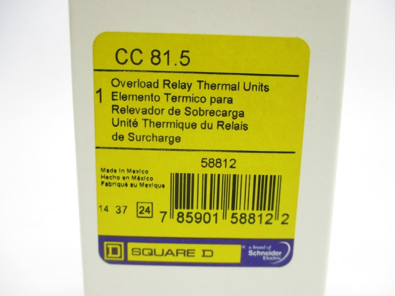 SQUARE D CC81.5 (PKG OF 6) NSMP