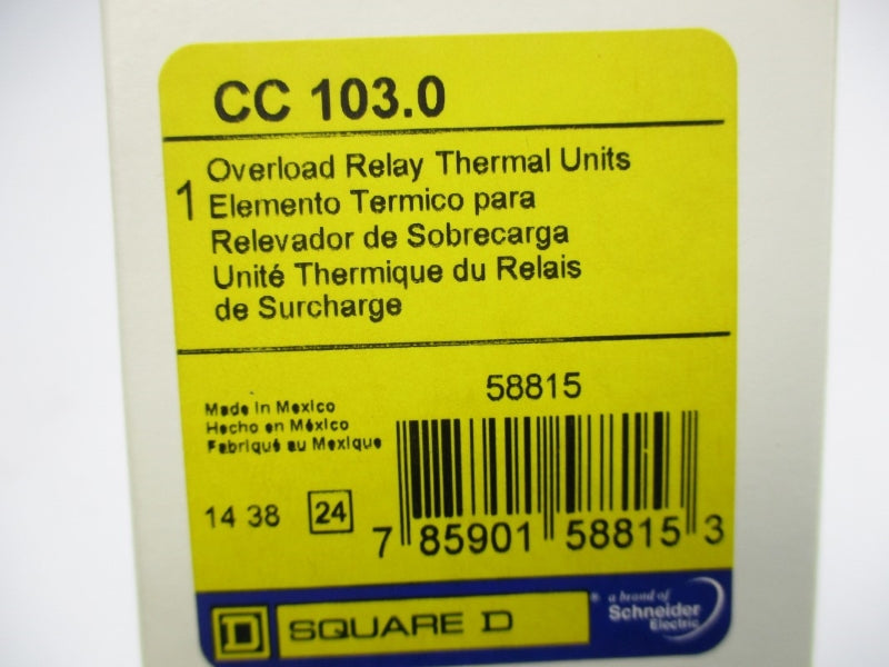 SQUARE D CC103.0 NSMP