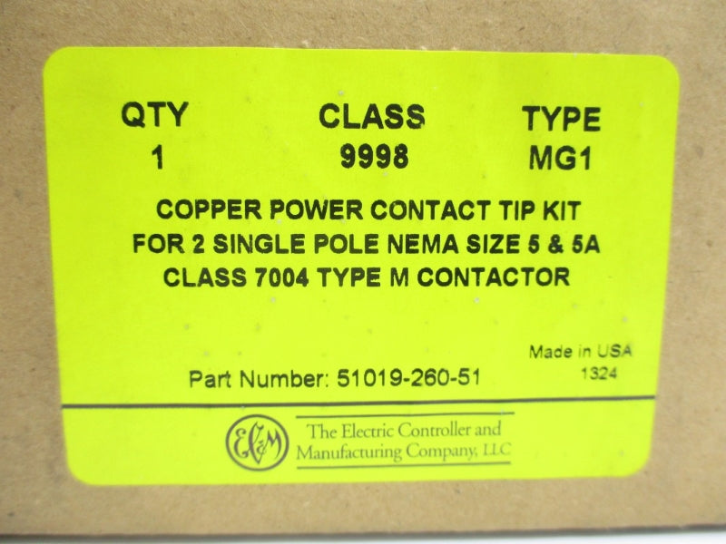 EC&M 9998MG1 NSFS